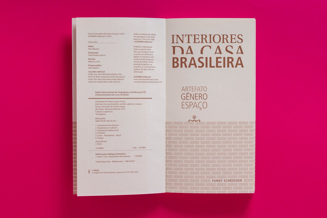 Interiores da casa brasileira: artefato, gênero e espaço
