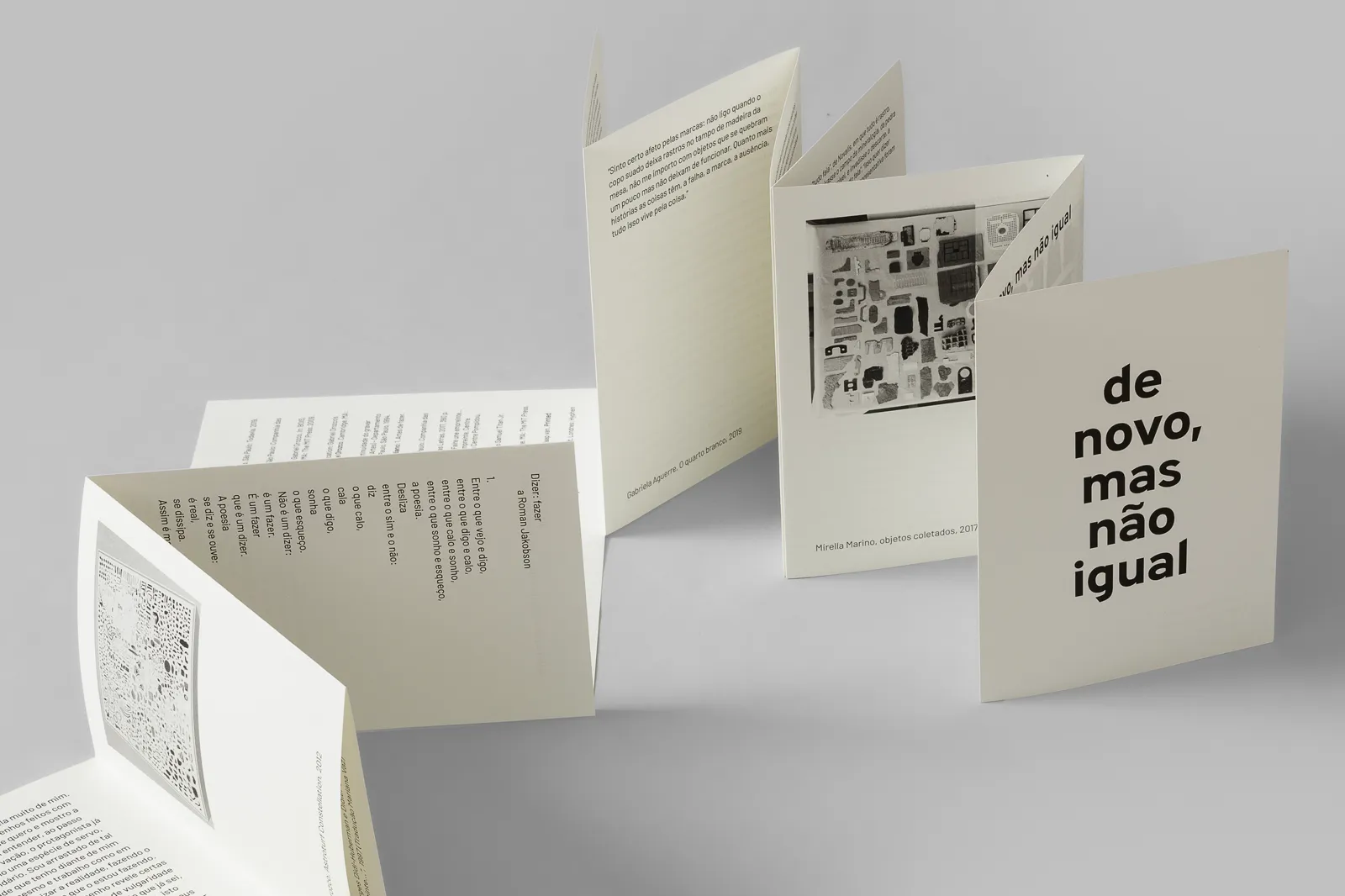 livro de novo, mas não igual